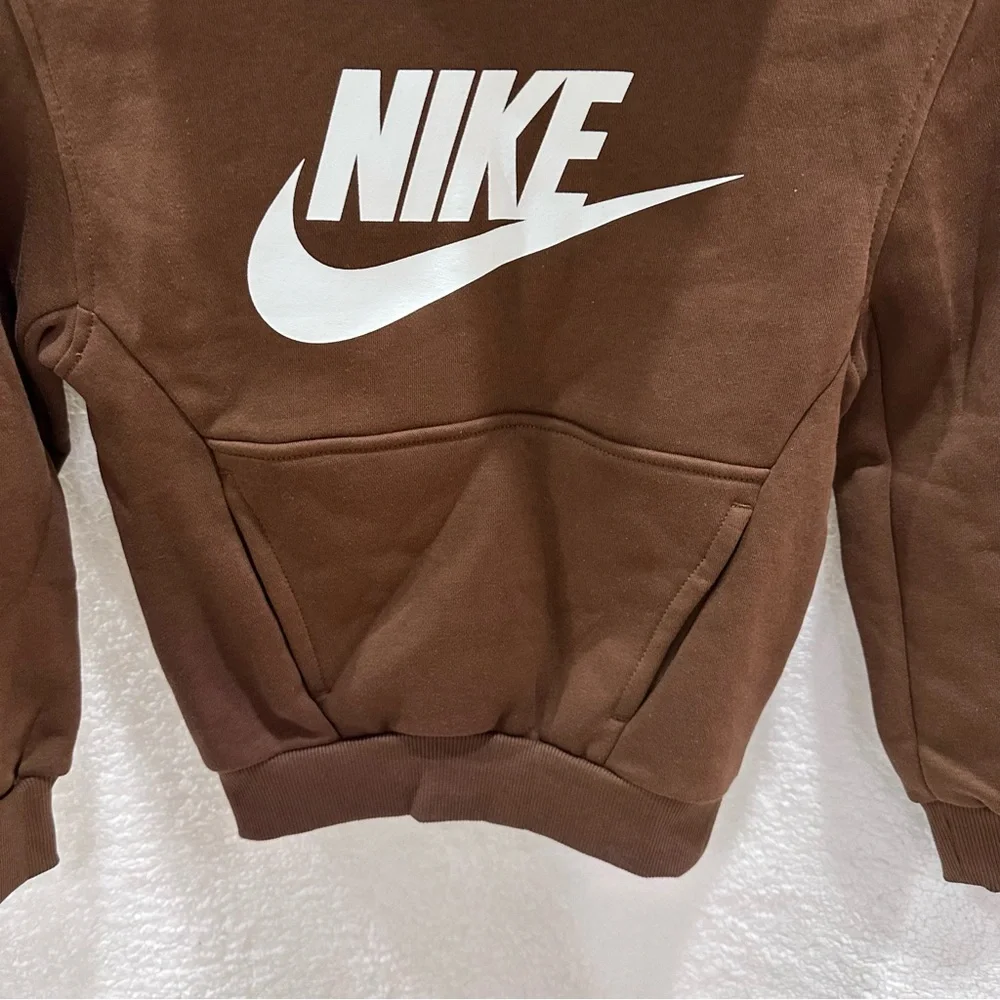 Boy’s Nike Chocolate Brown Hoodie Sweatshirt